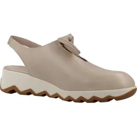 Wonders für Damen. C-7602 Lederschuhe Simon02 beige 39 3 bis 5 cm, Keine, Lässig