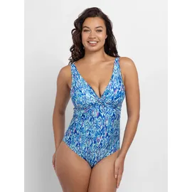 DORINA Badeanzug Damen Blau L