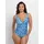 DORINA Badeanzug Damen Blau L