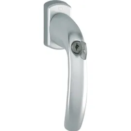 HOPPE Fenstergriff NY 0810S/U10 TBT1 Alu.F9016/verkehrsweiß 32mm abschl.HOPPE