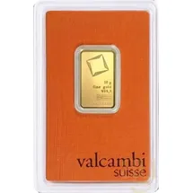 Valcambi 10 Gramm Goldbarren Valcambi