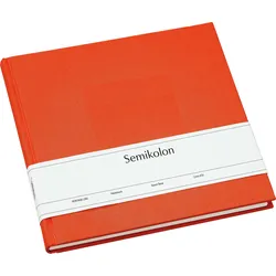 Uni Eternity Gästebuch orangefarben