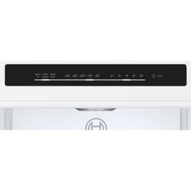 Bosch Serie 4 KGN362LBF Kühl-Gefrierkombination (321 l, 1860 mm hoch, Metall-Optik)