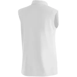 Maier Sports Ulrike ärmelloses Polo - White - L