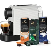 Tchibo 	Cafissimo pure plus white inkl. 30 Kapseln