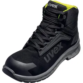 Uvex 2 trend Sicherheitsschuh S3S Schnürstiefel schwarz/gelb 48