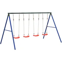VidaXL Schaukel-Set mit 4 Schaukelsitzen