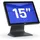 IGGUAL All in One-PC J4125 15" Display Intel Celeron 4,0 GHz 4 GB RAM 128 GB SSD