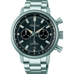 Seiko Prospex Speedtimer Automatik Chronograph SRQ037J1 - schwarz,silber - 43mm