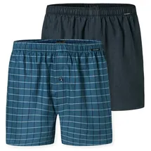 SCHIESSER Weiter Boxer Boxershorts Multipacks (2er Pack) mit Eingriff, Gummizug bunt 5