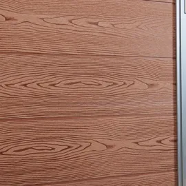 [neu.holz] Gartentor Segovia 180 x 90 cm Braun/WPC