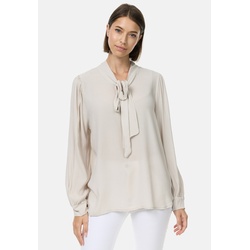 PM SELECTED Damen Edle Business Crepe Blue mit Schleife in Einheitsgröße PM62