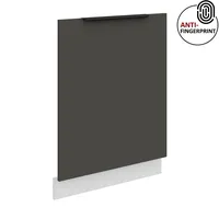 Küchen-Preisbombe Frontblende für vollintegrierten Geschirrspüler 60 cm ARIA Graphite matt