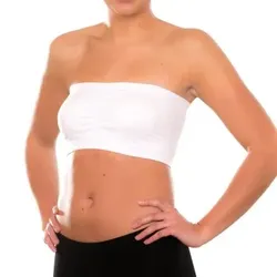 Magic BH Bandeau Push Up Bra Weiß Nylon Medium Damen