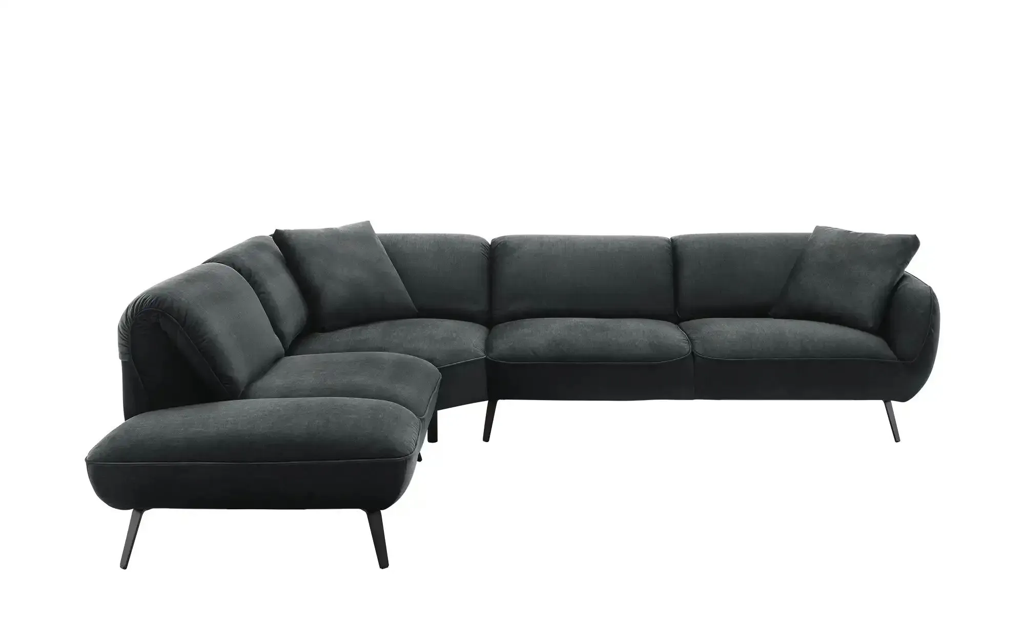 pop Ecksofa  Ventus ¦ schwarz ¦ Maße (cm): B: 304 T: 246