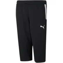 Puma teamLIGA 3/4 Trainingshose Kinder black/white 176