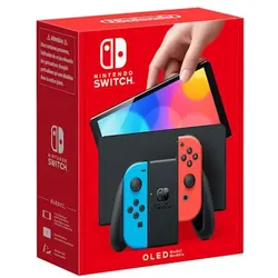 Nintendo Switch OLED, Nintendo Switch, NVIDIA Custom Tegra, Blau, Rot, Analog / Digital, Home button, Power-Taste, Tasten