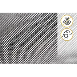 Fliegengitter Meterware Haustiergewebe - Insektenschutz Gaze Katzenschutzgitter - Mückennetz Fliegennetz empasa