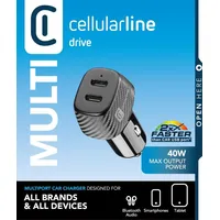 Cellular Line Car Multipower DUO - iPhone, Samsung, Xiaomi,