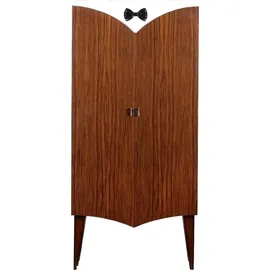 Casa Padrino Barschrank 80 x 45 x 170 cm Braun