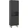 xonox.home Vitrine LINEA 58 x 195 x 37 cm Grau/Schwarz