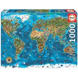 Educa Puzzle 1000 Teile Weltwunder,