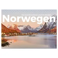 Calvendo Norwegen - Das wunderschöne Land im Norden. (Tischkalender