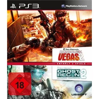 Ubisoft Ghost Recon: Advanced Warfighter 2 + Rainbow Six: Vegas 2 (PS3)