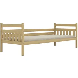 OEM Kinderbett David 90 x 190 cm Kiefer massiv braun