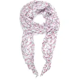 COLLEZIONE ALESSANDRO Italienischer Schal Jolin mit kleinen Blumen