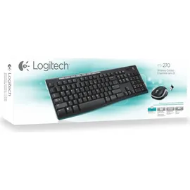 Logitech MK270 Wireless Combo Keyboard UK Set