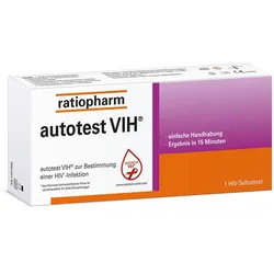 Autotest VIH Hiv-selbsttest ratiopharm 1 St