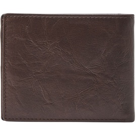 Fossil Neel Bifold With Flip ID Brown