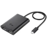 iTEC i-tec USB-C Dual 4K/60Hz (single 8K/30Hz) DP Video Adapter
