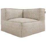 Roolf Living Silky Loungesessel Polypropylen/Chenille Natur