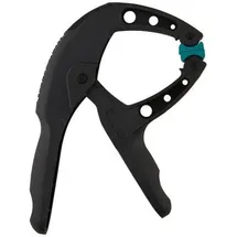 WOLFCRAFT Federzwinge Kunststoff 30 mm grau/türkis