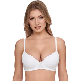 SUSA Wiesn-Zauber Dirndl Push up BH 8025 weiß 70E