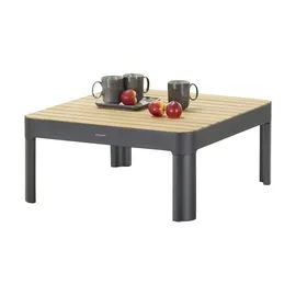 Möbel Kraft Pasadena Kaffeetisch 72 x 72 x 33 cm Schwarz