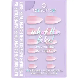 Essence what the fake! Press-On Nägel Maniküre-Set 28 Pc