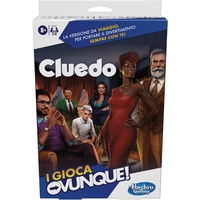 Cluedo I Play überall tragbares Spielzeug für 3-6 Spieler, für Jungen und Mädchen