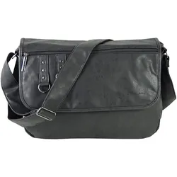 DANIEL RAY MADRID Laptop-Tasche Umhänge-Tasche 17 Zoll (40 x 30 x 10 cm) 42.4987900 Schwarz