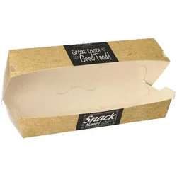 PAPSTAR Good Food Burger-Boxen braun, grau