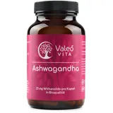 Valeo Vita® Ashwagandha – Premium-Qualität mit garantierten 5 % Withanoliden 90 St Kapseln