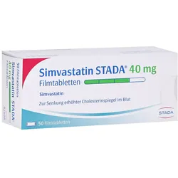 Simvastatin Stada 40 mg Filmtabletten 50 St