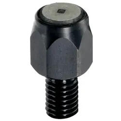 Auflagebolzen, mit Riffel oder Spitze/mit Hartmetallplatte, mit Spitze und Gewindezapfen | l1=20 mm / d1=M10 | 22680.0103
