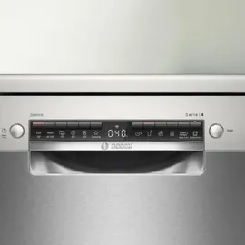 Bosch SPS4EMI61E Geschirrspüler (freistehend, 450 mm, Silber)