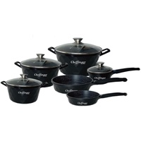 Cheffinger 12-Teilig Kochtopf Set Induktion Diamant