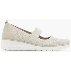 Komfort Slipper - Damen - beige