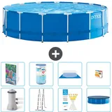 Frame Pool Rund - 457x122 Cm - 9-teilig  S541