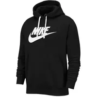 Nike Sportswear Club Fleece Hoodie Herren 010 black/black/white M